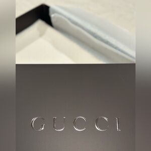 Vintage Gucci wool scarf in cream